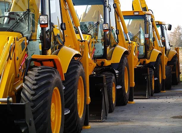 JCB backhoe loader